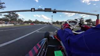 Ipswich Kart Club  Round 7  Tag Restricted Medium Final [upl. by Naira]