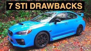 7 Reasons Not To Buy The 2016 Subaru WRX STI [upl. by Reivilo]