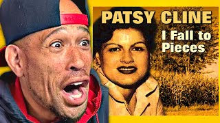 Rapper FIRST time REACTION to Patsy Cline  I Fall To Pieces OMG [upl. by Doone]