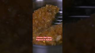 Chicken Filet Bites  Fritteuse vs Airfryer [upl. by Matta]