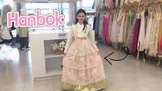 My first experience wearing Korean Hanbok in Makati 🇰🇷🎀 OMG [upl. by Scotti]