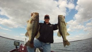 Alabama Rig 25 lbs of Bass in 2 Casts [upl. by Ssecnirp721]