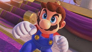 Super Mario Odyssey 100 Walkthrough Part 1  Cap amp Cascade Kingdom All Moons amp Purple Coins [upl. by Mita]