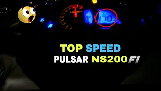 Pulsar NS200 Velocidad Máxima Top speed Con Kit racing 428 😱🚀 [upl. by Alyekahs601]