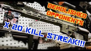 KRYTACS MLOK MASTERPIECES  MidGame UNBOXING  20 PLAYER KILL STREAK [upl. by Ahsinam]