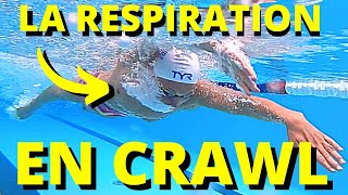 AVOIR UNE BONNE RESPIRATION EN CRAWL  3 ASTUCES [upl. by Ileek]