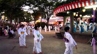 ＳＴ－８９ 姫路市・網干花火大会2011播州音頭 ➁ [upl. by Nysilla]