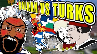 BALKANS VS OTTOMANS [upl. by Artekal789]