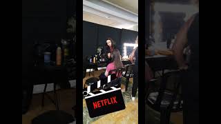 Bastidores gravação netflix netflixseries seriesenna senna sophiadeloretto [upl. by Naujej807]