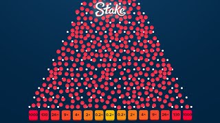 I dropped 1000 balls on Stake plinko this is what happened [upl. by Airetnuhs117]