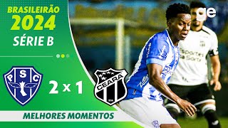 PAYSANDU 2 X 1 CEARÁ  MELHORES MOMENTOS  15ª RODADA BRASILEIRÃO SÉRIE B 2024  geglobo [upl. by Faria857]