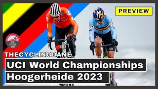 Mathieu van der Poel vs Wout van Aert  UCI World Championships Cyclocross Hoogerheide 2023 PREVIEW [upl. by Mead]