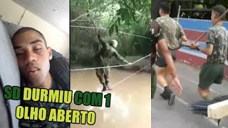 Recrutas Bisonhos do Exército Brasileiro 7  TENTE NÃO RIR [upl. by Lyrej64]