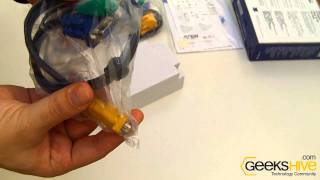 2Port PS2 KVM Switch CS72E Aten Unboxing by wwwgeekshivecom [upl. by Glass726]