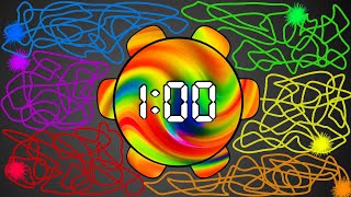 1 Minute Timer Bomb COLORED WICKS 🌈 [upl. by Jaycee]