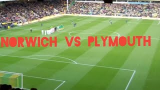 CANARIES UNBEATEN RUN CONTINUES Norwich City vs Plymouth Argyle Vlog [upl. by Ennoitna318]