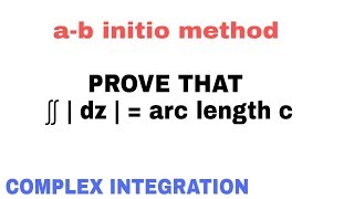 A B INITIO METHOD SOLVED PROBLEMS  COMPLEX INTEGRATION [upl. by Letniuq]