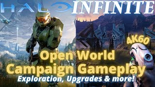 Halo Infinite OPEN WORLD CAMPAIGN Gameplay Exploration Upgrades and more SPOILERFREE 4K60 [upl. by Suriaj]