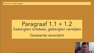 Aardrijkskundig  2 havovwo  paragraaf 11 en 12  methode BuiteNLand [upl. by Billen]