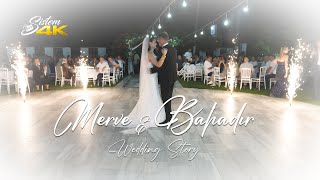 Merve amp Bahadır Düğün Klibi  Wedding Story 4K [upl. by Dekeles]