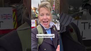 Katie Hopkins At the Farmers protest in London [upl. by Irap]