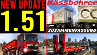 ETS2 151 NEW Update 🚨 New Trucks amp Trailer  Zusammenfassung ᐅ Biggest Update [upl. by Caundra354]