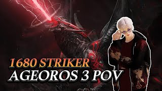 Lost Ark1680 Deathblow Striker  T4 Ageoros POV [upl. by Saucy]