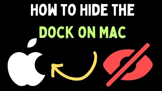 How to Hide the Dock on Mac [upl. by Arela218]