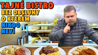 TAJNÉ BISTRO bez obsluhy o kterém nikdo neví HOTOVKY celou noc [upl. by Arriek54]