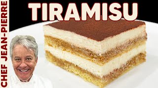 My Favourite Tiramisu Recipe  Chef JeanPierre [upl. by Nosna]