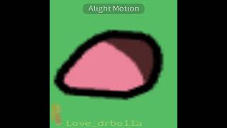 Wrld revolve greenscreen mouth alightmotion gacha [upl. by Akcirderf]