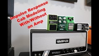 Is it better to use an amp when running direct in A comparison using Impulse Responses [upl. by Oinolopa481]