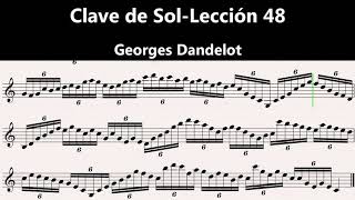 Clave de SolLección 48 [upl. by Rostand742]