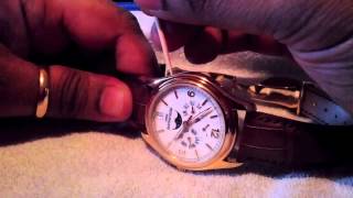 Setting a Patek Philippe 5146 Annual Calendar [upl. by Ruddie]