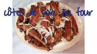 Comment faire les côtelettes de porc au four [upl. by Oona278]