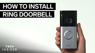 How To Install Ring Doorbell [upl. by Leahey719]