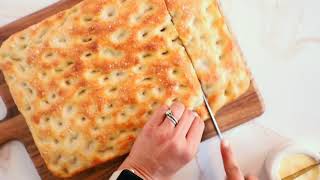 Ridiculously Easy Same Day Focaccia Bread 1080WebShareName [upl. by Ailaro]