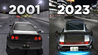 Evolution of Wangan Midnight Games Accurate [upl. by Elvia]