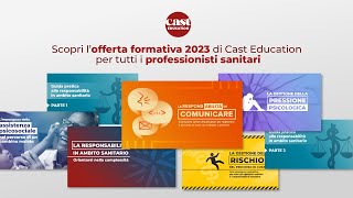 Cast Education  Catalogo corsi FAD ECM 2023 [upl. by Chainey9]