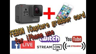 Connect GoPro hero 5 to iPhone with live streaming [upl. by Ahscrop]