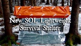 New SOL Lightweight Survival Shelter [upl. by Dayir376]