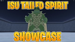 GIVEAWAY NEW Isu Tailed SpiritThree Tails Showcase Isobu Revamped  Shindo Life  ROBLOX [upl. by Fancie]