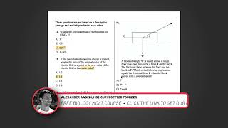 MCAT Chemistry⧸Physics Selected Curvesetter [upl. by Srevart]