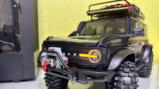 Install Warn Winch di RC Ford Bronco HB R1001 [upl. by Ahsaya]