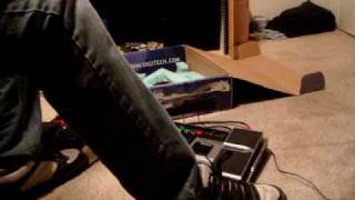 Quick Digitech GNX1 demonstration [upl. by Celio128]