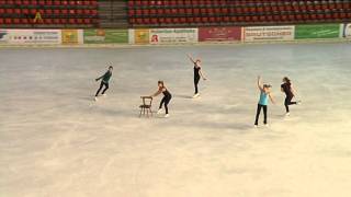 iceDOME im Sommer Eislaufstars amp nachwuchs trainieren in Oberstdorf für Musicalshow [upl. by Amalle]