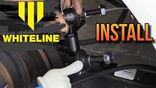 Whiteline Sway Bar End Links Install  Honda Civic 2012 2013 2014 2015 [upl. by Nosinned]