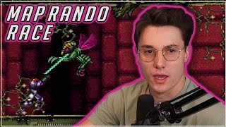 Shrödingers Major  Map Rando Race  Super Metroid [upl. by Nozicka2]