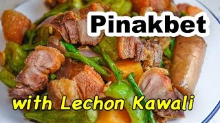 Pinakbet with Lechon Kawali [upl. by Ashton]