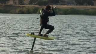 Kite Foil Boarding with Adam [upl. by Rola]